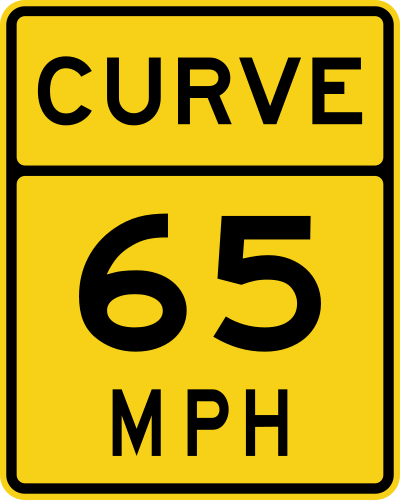Advisory Curve Speed English