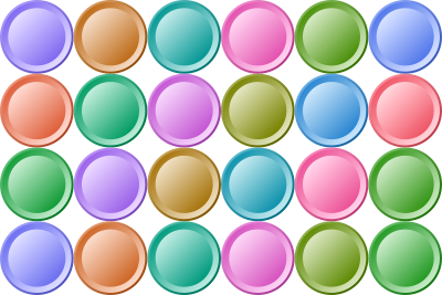more round buttons d