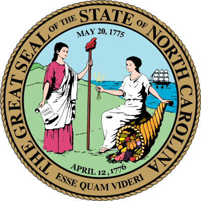 Seal of North Carolina 1