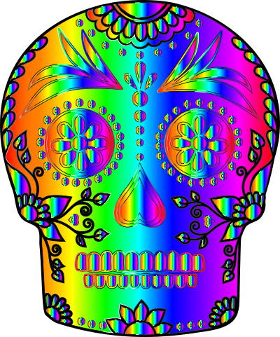 sugar skull by vera kratochvil spectrum