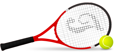 tennis rack