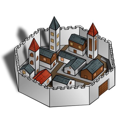 RPG map symbols City
