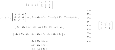 transformmatrix