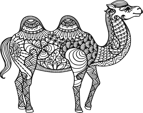 camel mandala