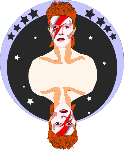 david bowie in space