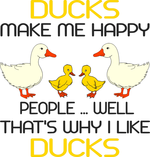 ducks makes me happy
