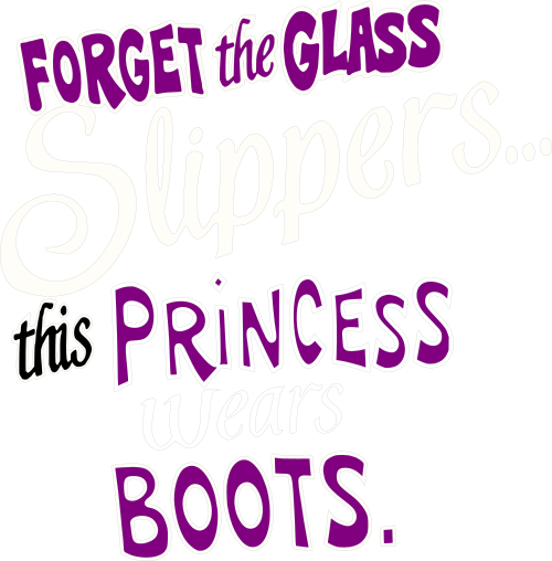 forget the glass slippers this princess wears boots