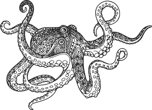 octopus mandala
