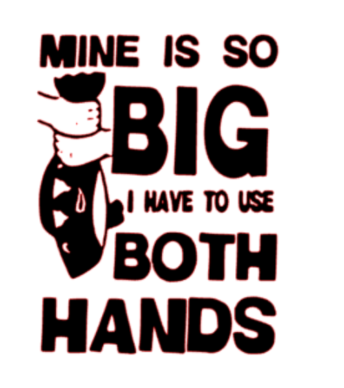 mine is so big i have to use both hands