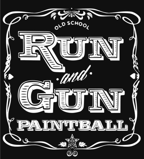 old school run and gun paintball