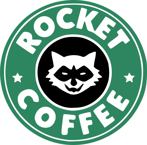 guardians of the galaxy rocket coffee