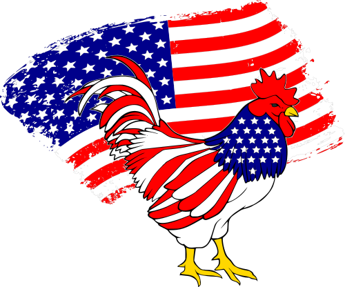rooster flag