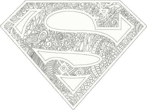 superman mandala