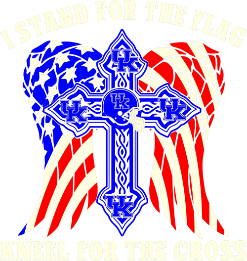 i stand for the flag kneel for the cross uk
