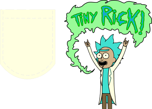 tiny rick and pocket