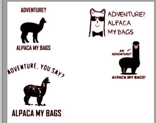 alpaca my bags collection