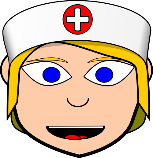 cartoon nurse