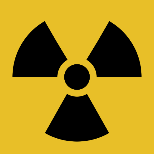 Radiation warning symbol