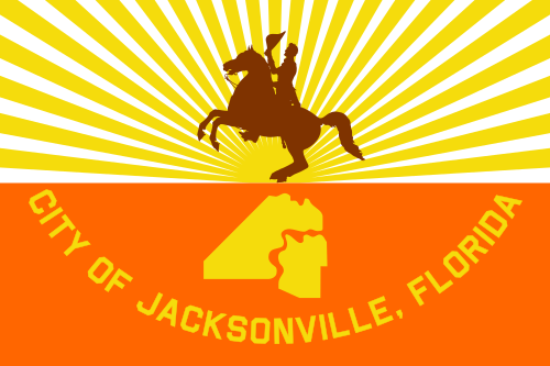 Flag of Jacksonville Florida