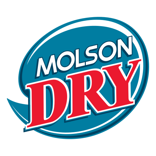 molson dry 0 logo