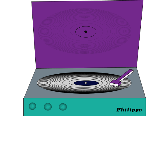 vinyl disc philippe coli 01