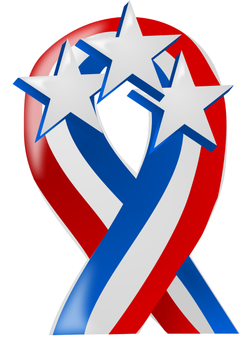 memorial day ribbon