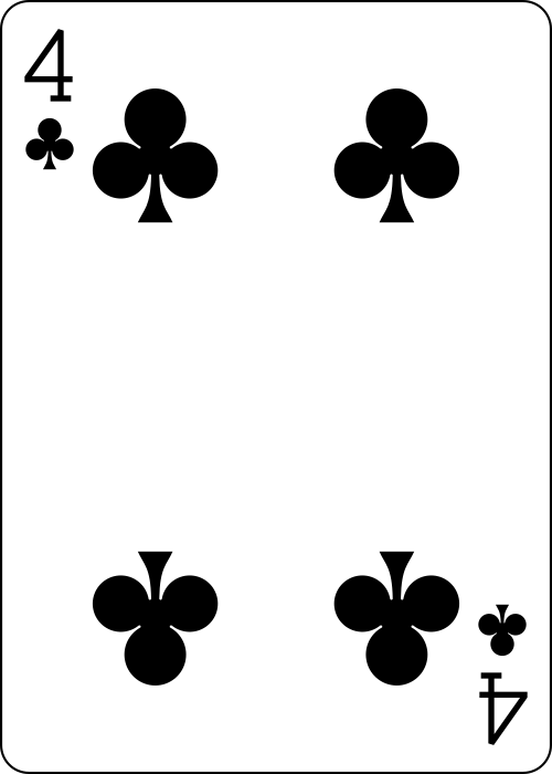 4 of Clubs