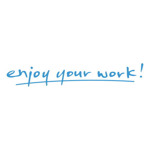 enjoy your work logo