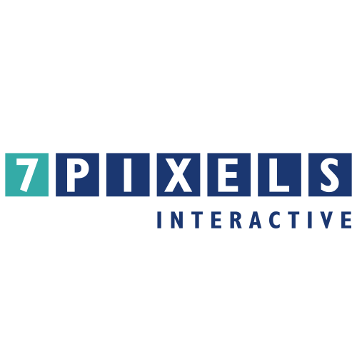 7 pixels interactive logo