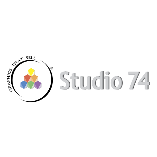 studio 74 design logo