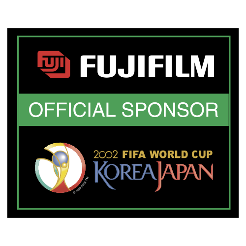 fujifilm 2002 world cup sponsor logo