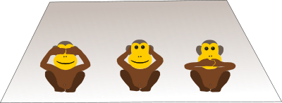 three monkeys