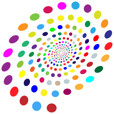 Multicolored Circles Vortex