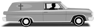 hearse plain