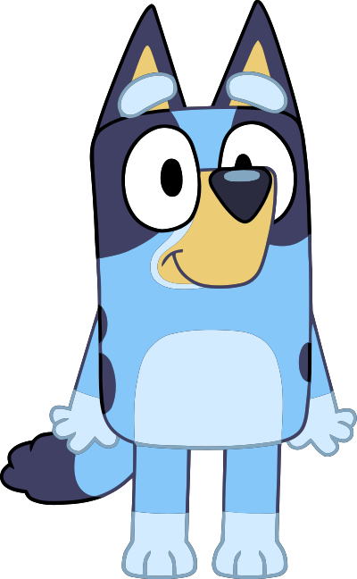 Bluey Bluey friends SVG