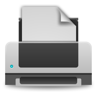 matt icons printer