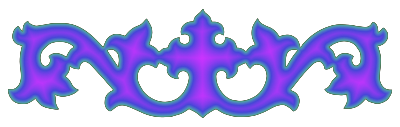 Glowing Decorative Flourish