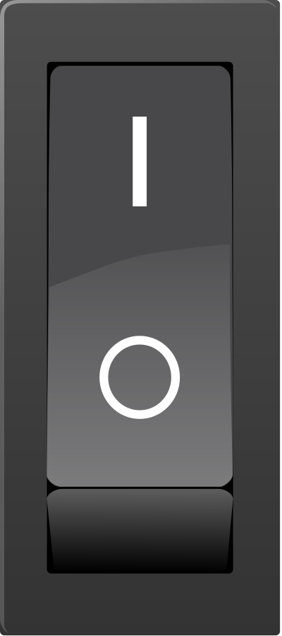 twidectogglerockerswitch2pins2positiononoffblack on