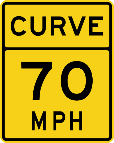 Advisory Curve Speed English