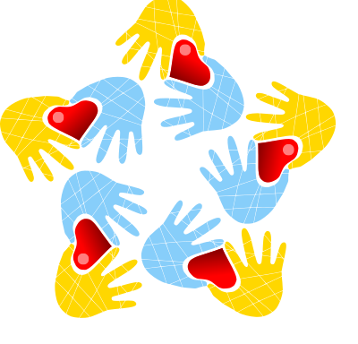 hands hearts