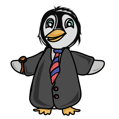 Bedu the penguin