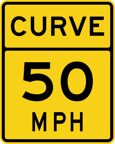 Advisory Curve Speed English