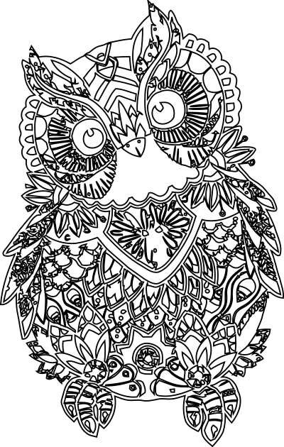 owl mandala 3