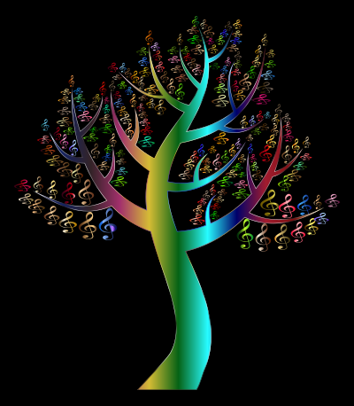 Prismatic Simple Clef Tree Variation 2