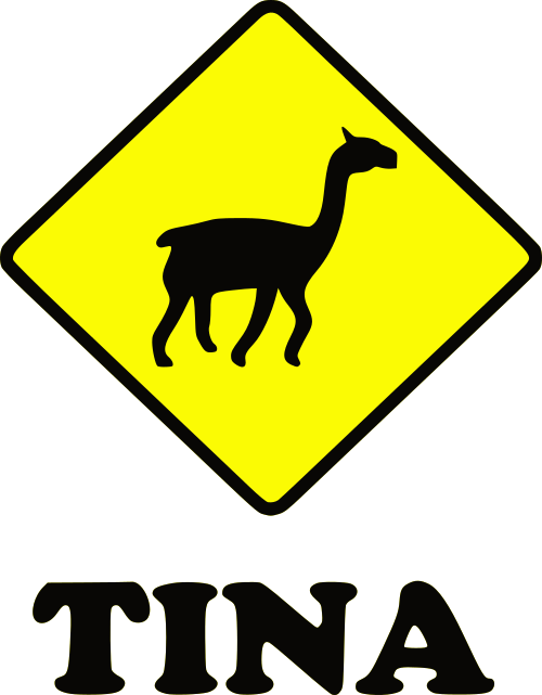 tina llama crossing
