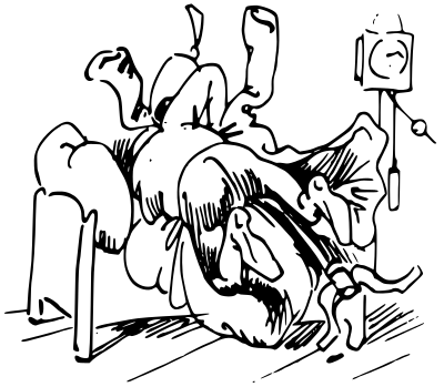 W Busch Der Haarbeutel 8D