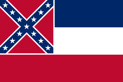 Flag of Mississippi 2001 to 2020