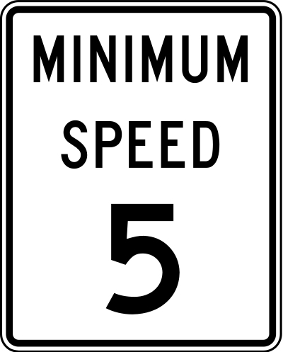 Minimum Speed