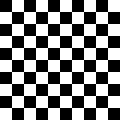 Checkerboard Pattern 10x10