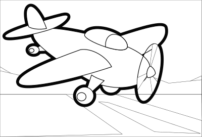 smallplaneoutline